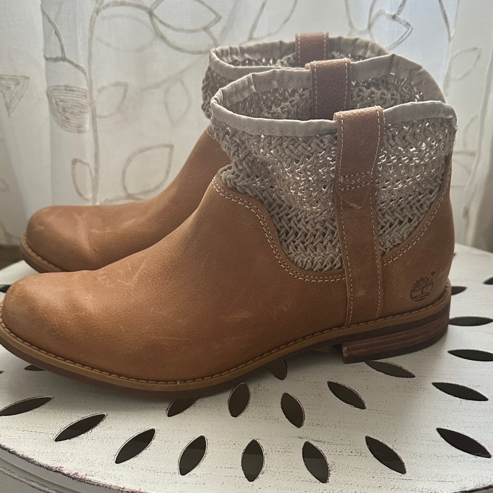 Timberland Women's Tan Ankle Boots